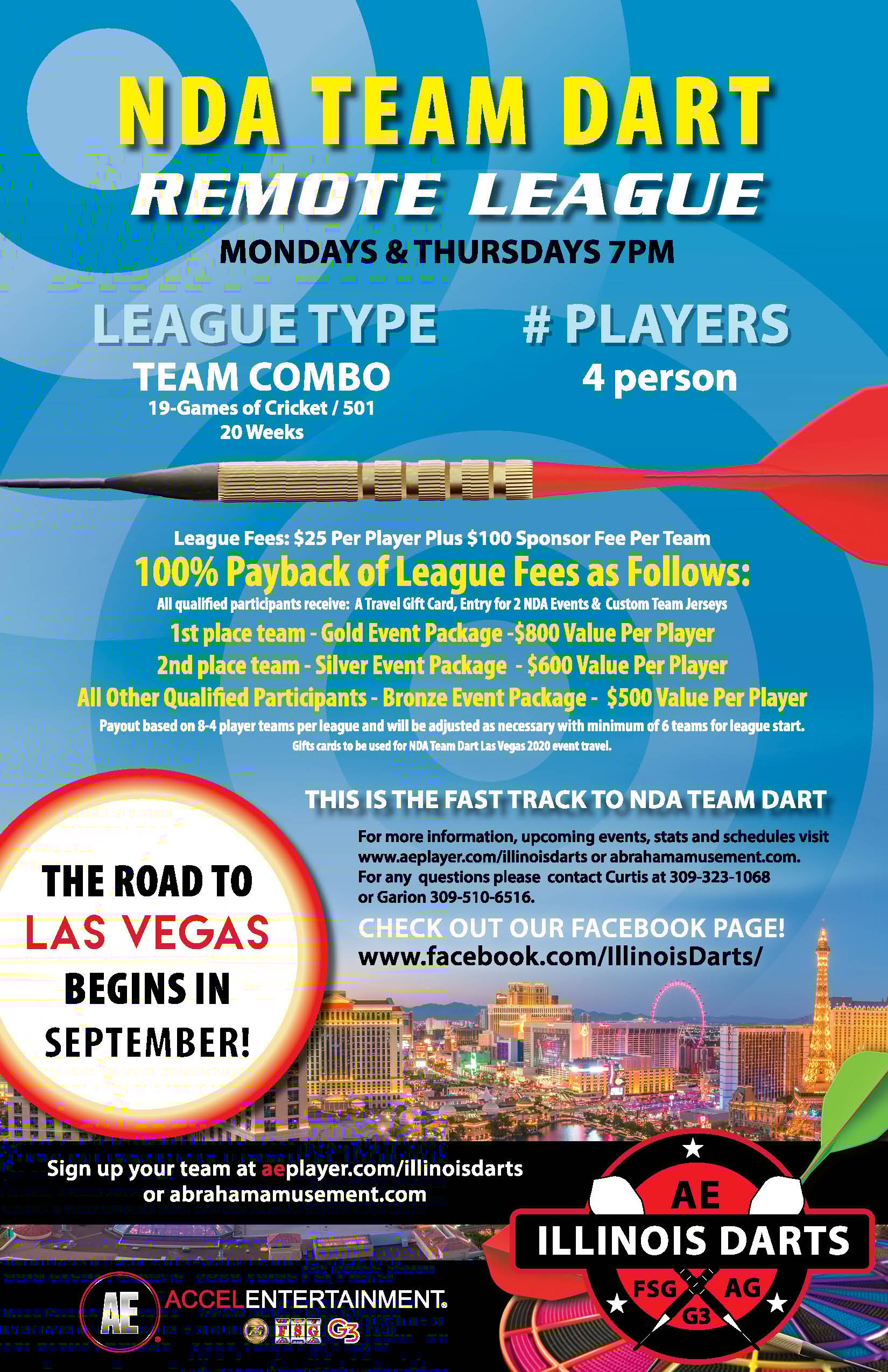 Dart Central NDA League